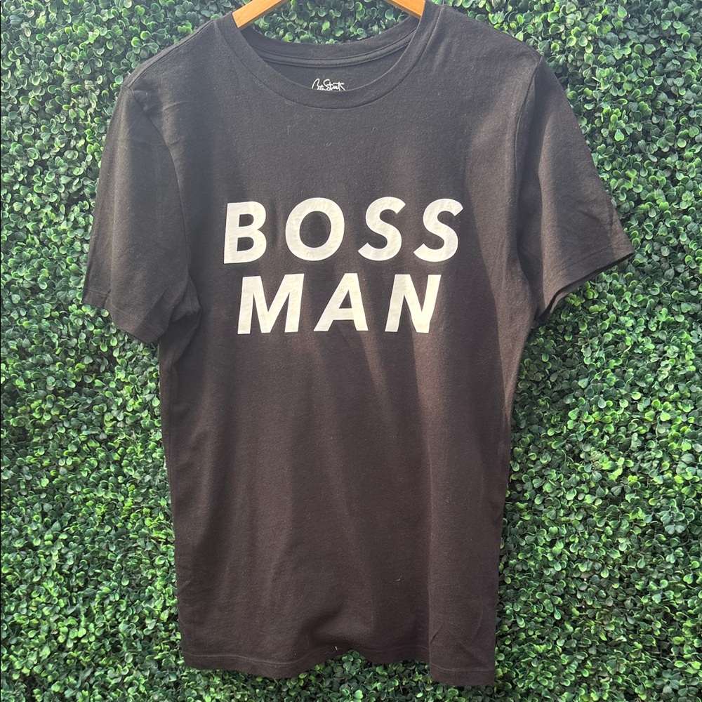 City Streets Black Boss Man Tee
